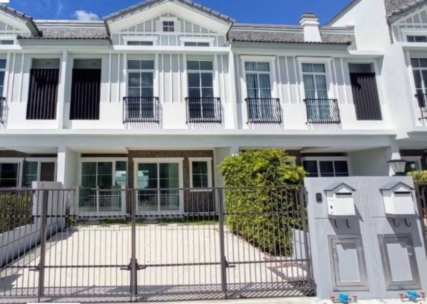 Townhome for rent in Indy 2 Bangna-Ramkhamhaeng 2 ให้เช่า ทาวน์โฮม 2 ชั้น ในโครงการ Indy 2 บางนา-รามคำแหง 2 THB 27k/month