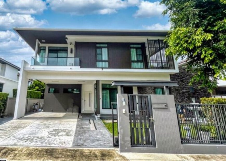 ขาย มัณฑนา ศรีนครินทร์ บางนา ราคา 14.4 ล้านบาท House for Sale at Mantana Srinakarin Bangna 14.4 M.THB