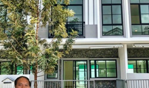 townhouse for rent near Mega Bangna Indy 5 Bangna km.7 THB 27k/month B