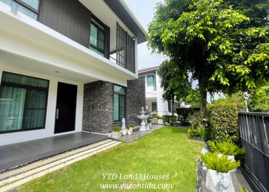 ขาย มัณฑนา ศรีนครินทร์ บางนา ราคา 14.4 ล้านบาท House for Sale at Mantana Srinakarin Bangna 14.4 M.THB