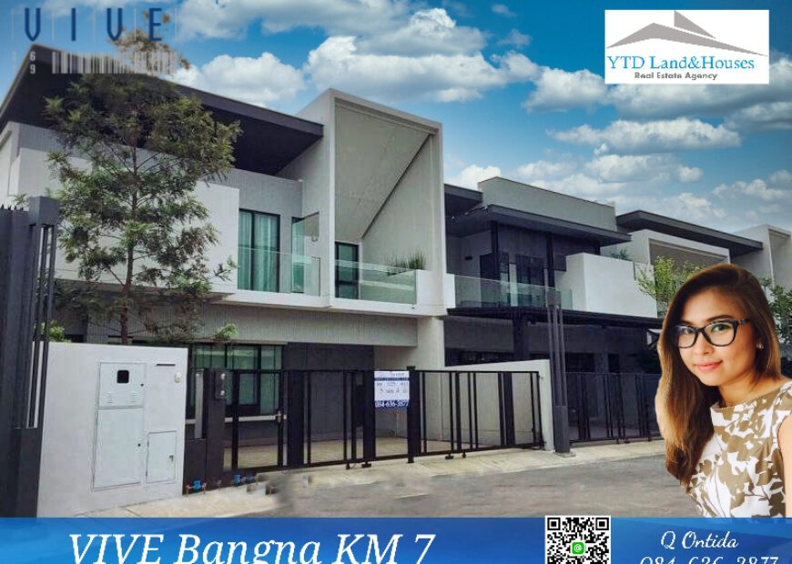 For rent VIVE Bangna km7 renting 75,000 baht/month วิเว่ บางนา กม.7 ให้เช่า 75,000 บาท/เดือน