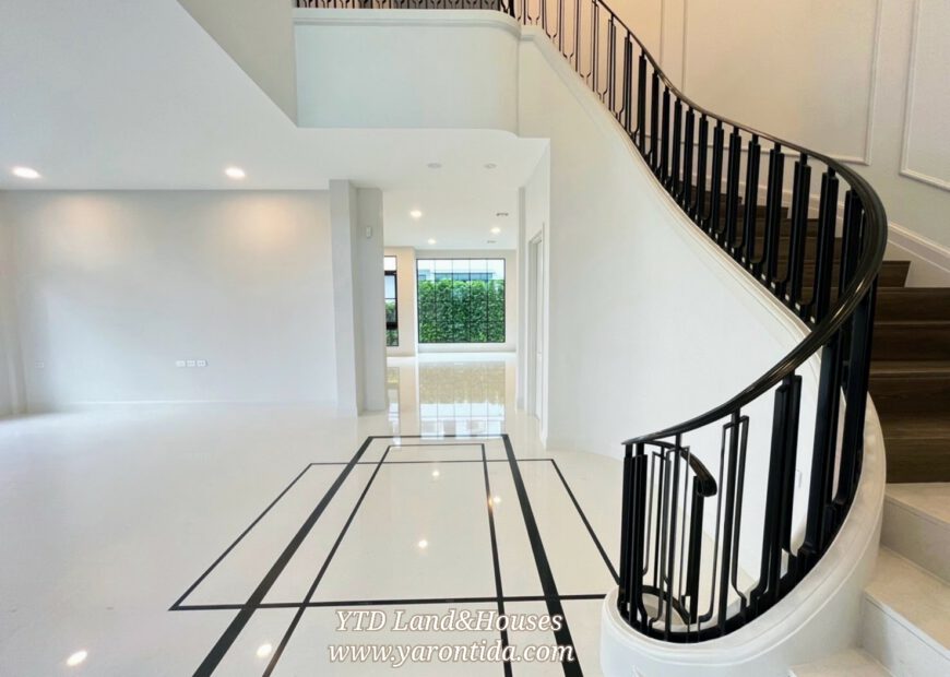 ขายบ้านหรู ใหม่ นันทวัน 2 พระราม 9 กรุงเทพกรีฑา Luxury house Nantawan 2 Rama 9 Krungthepkreetha THB 89m
