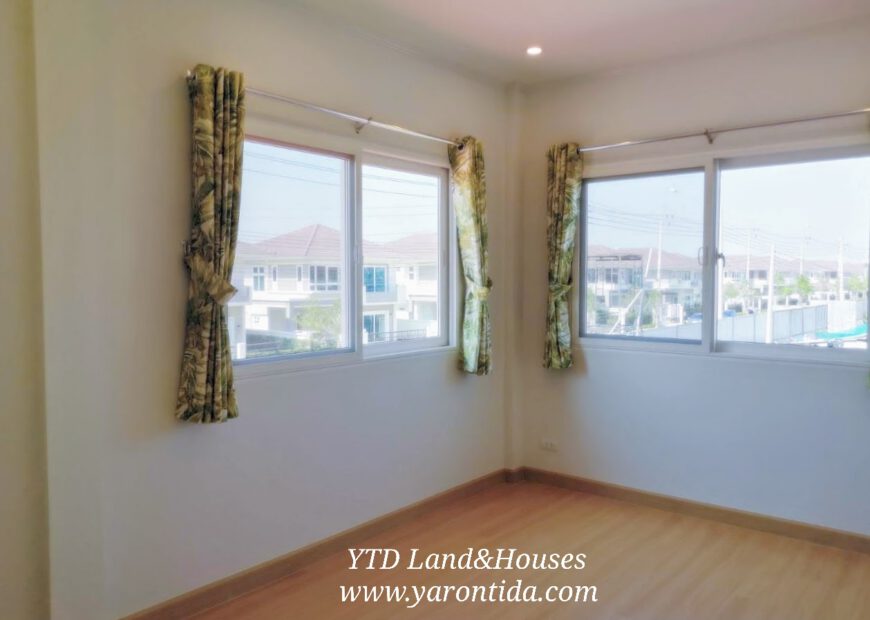 ให้เช่า บ้านแฝด 2 ชั้นในโครงการศุภาลัย ไพร์ด ประชาอุทิศ บ้านแปลงมุม 2-storey twin house for rent in Supalai Pride Pracha Uthit THB 22,924/month
