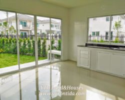 ให้เช่า บ้านแฝด 2 ชั้นในโครงการศุภาลัย ไพร์ด ประชาอุทิศ บ้านแปลงมุม 2-storey twin house for rent in Supalai Pride Pracha Uthit THB 22,924/month