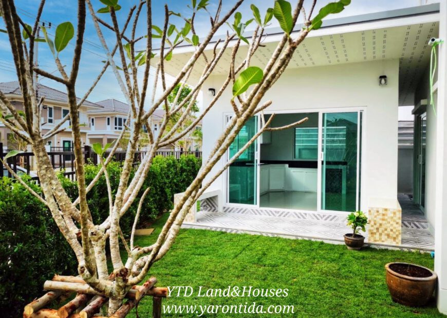ให้เช่า บ้านแฝด 2 ชั้นในโครงการศุภาลัย ไพร์ด ประชาอุทิศ บ้านแปลงมุม 2-storey twin house for rent in Supalai Pride Pracha Uthit THB 22,924/month