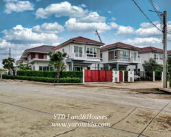 ให้เช่า บ้านแฝด 2 ชั้นในโครงการศุภาลัย ไพร์ด ประชาอุทิศ บ้านแปลงมุม 2-storey twin house for rent in Supalai Pride Pracha Uthit THB 22,924/month
