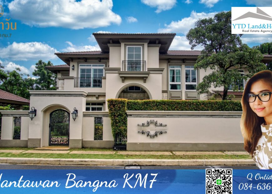Luxury house for Rent Nanthawan Bangna km7 Next to Mega Bangna LSize