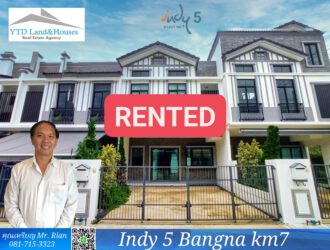 Indy 5 Bangna Km. 7 37,000 baht/month โครงการ Indy 5 บางนา กม. 7