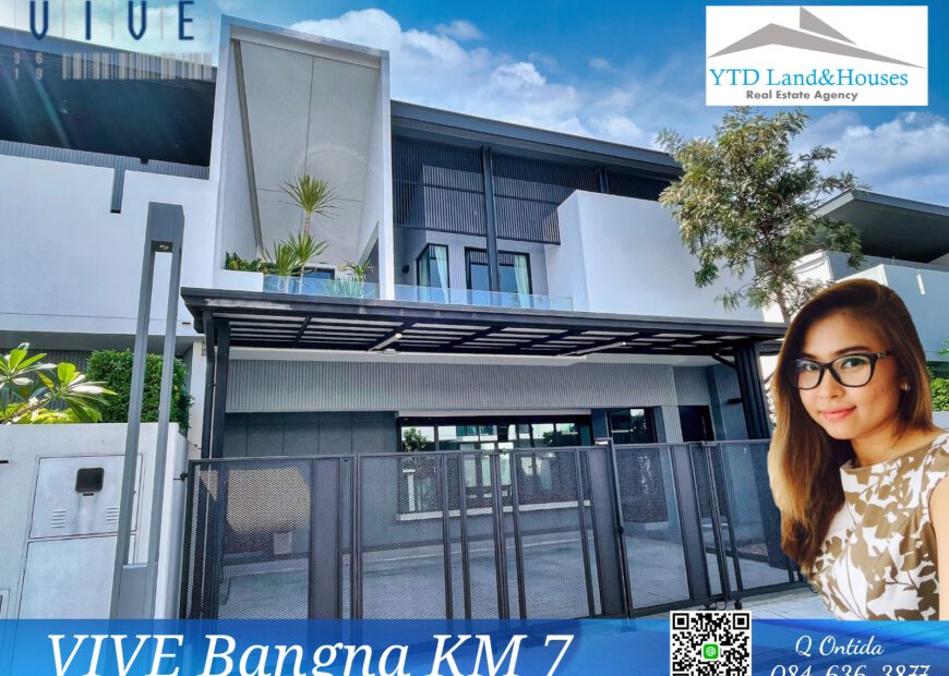 For rent VIVE Bangna km7 THB 55k/month วิเว่ บางนา กม.7ให้เช่า 55,000 บาท/เดือน