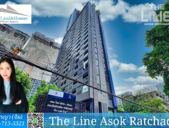 ขาย คอนโด The Line อโศกรัชดา Condo for sale The Line Asoke Ratchada THB 6.5m