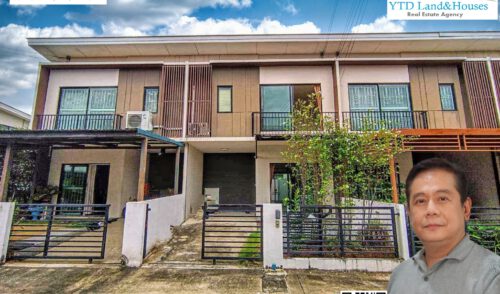 ขายทาวน์โฮม 2 ชั้น โครงการ เดอะคอนเนค 41 แจ้งวัฒนะ-ติวานนท์ For Sale The Connect 41 Chaengwattana-Tiwanon THB 3.49m