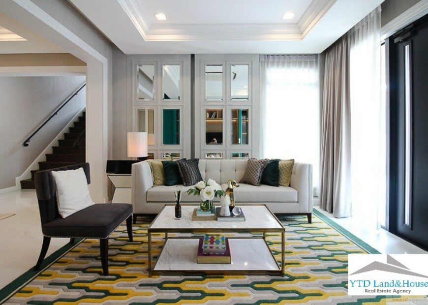 ขาย บ้านเดี่ยว นันทวัน รามอินทรา-พหลโยธิน 50 พร้อมเฟอร์นิเจอร์ทั้งหลัง