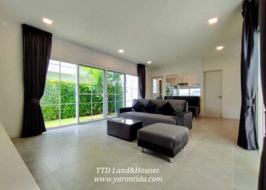 ให้เช่าบ้านเดี่ยว ชัยพฤกษ์ บางนา กม.15 75,000 บาท/เดือน (เฟอร์นิเจอร์ครบ)