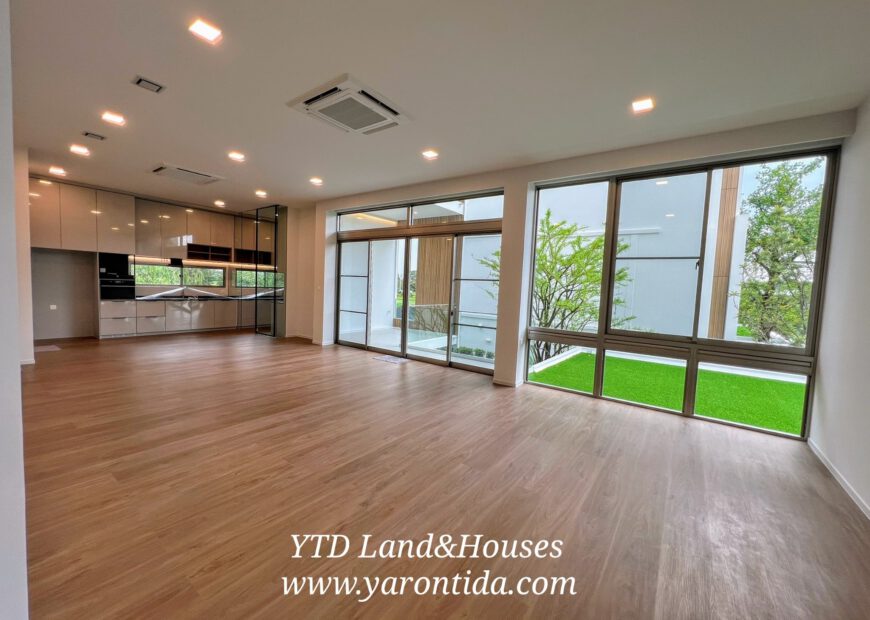 ขาย บ้านหรู VIVE พระราม 9 บ้านเดี่ยว Super Luxury ,3ชั้น ดีไซน์ใหม่ในสไตล์ "Modern Japanese