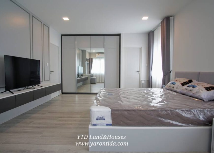 ให้เช่าบ้านเดี่ยว ชัยพฤกษ์ บางนา กม.15 75,000 บาท/เดือน (เฟอร์นิเจอร์ครบ)