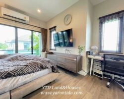 บ้านเดี่ยว 2ชั้น หลังริม หมู่บ้าน Bangkok boulevard ศรีนครินทร์-บางนา 2 storey detached house Bangkok boulevard Srinakarin-Bangna (English version below)