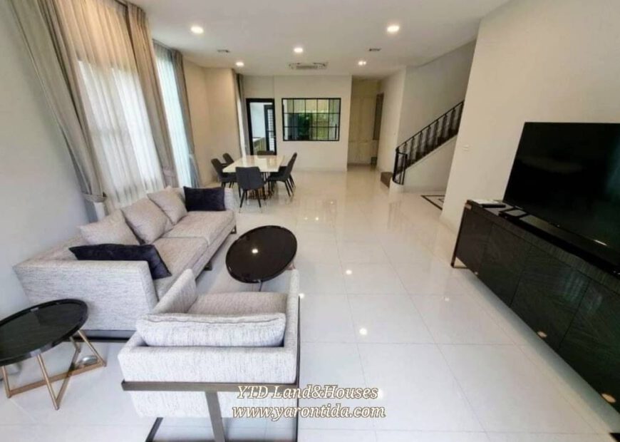 Luxury House for Rent Nantawan Rama 9 New Krungthepkreetha  ให้เช่าบ้านหรู นันทวัน พระราม9 กรุงเทพกรีฑาตัดใหม่