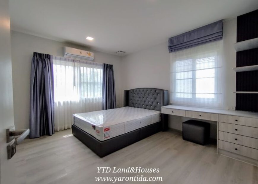 ให้เช่าบ้านเดี่ยว ชัยพฤกษ์ บางนา กม.15 75,000 บาท/เดือน (เฟอร์นิเจอร์ครบ)