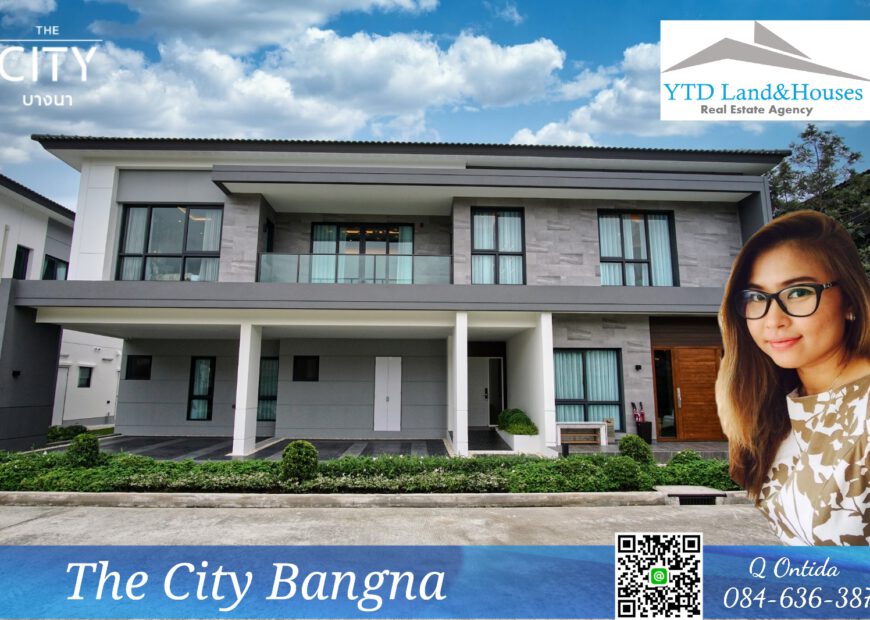 ขายบ้านโครงการ The City บางนา  เสนอขาย 25 ล้านบาท For sale ​​​​The City Bangna 25 M.THB