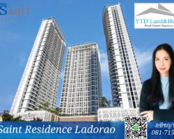 For Sale condo THE SAINT residences Ladprao ** Selling very cheap ** Beautiful room, good condition THB 2.89m