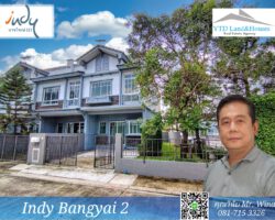 ขาย ทาวน์โฮม 2 ชั้น ในโครงการ Indy บางใหญ่ 2 Indy Bangyai 2 THB 3.79m