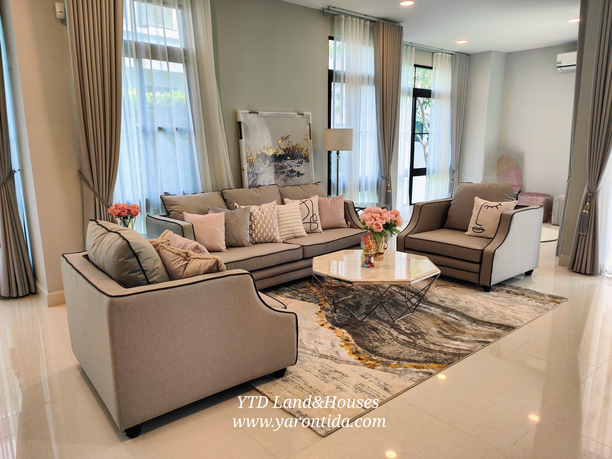 Luxury House for Rent Nantawan 2 Rama 9 Krungthepkreetha ให้เช่าบ้านหรู นันทวัน 2 พระราม 9 กรุงเทพกรีฑา THB 450k/month