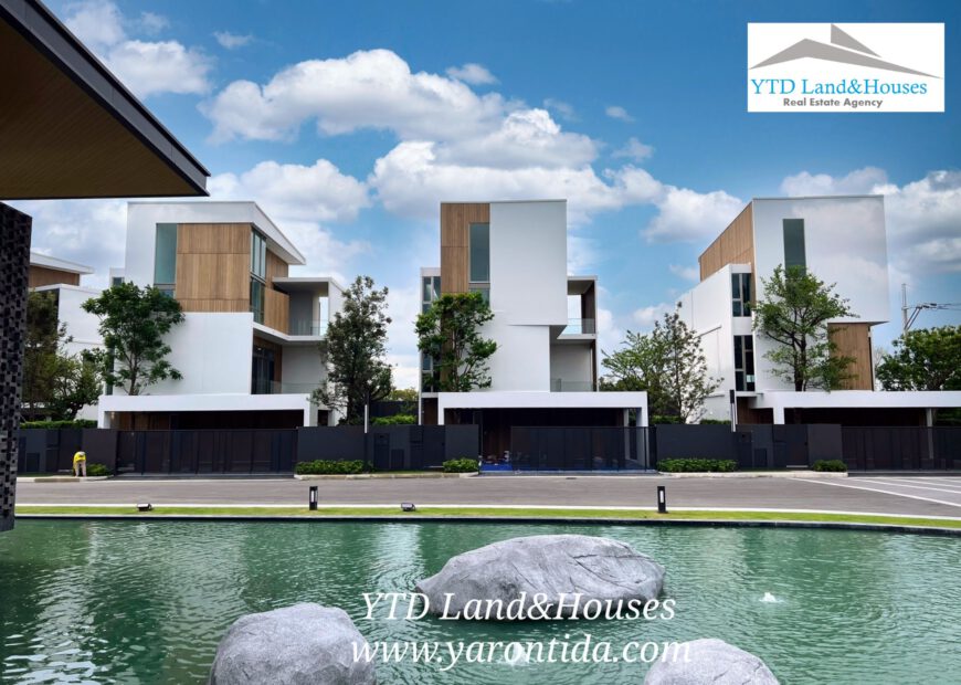 ขาย บ้านหรู VIVE พระราม 9 บ้านเดี่ยว Super Luxury ,3ชั้น ดีไซน์ใหม่ในสไตล์ "Modern Japanese