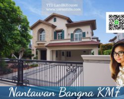 Luxury house for Rent at Nantawan Bangna ให้เช่าบ้านหรู นันทวัน บางนา กม7 THB 110k/month