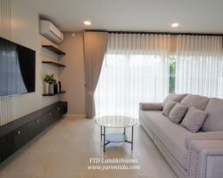ให้เช่าบ้านเดี่ยว ชัยพฤกษ์ บางนา กม.15 75,000 บาท/เดือน (เฟอร์นิเจอร์ครบ)