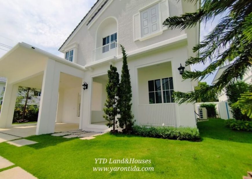 ให้เช่าบ้านเดี่ยว ชัยพฤกษ์ บางนา กม.15 75,000 บาท/เดือน (เฟอร์นิเจอร์ครบ)