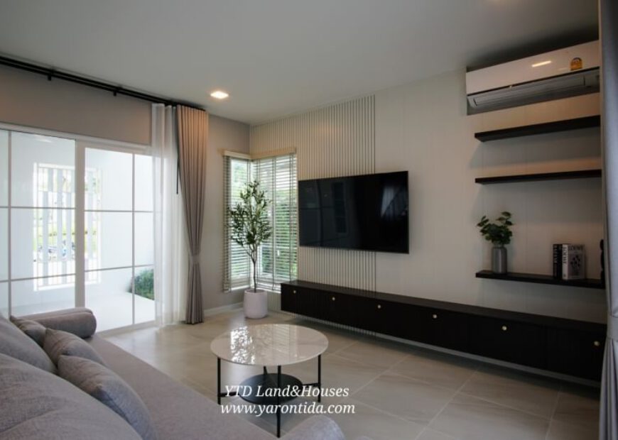 ให้เช่าบ้านเดี่ยว ชัยพฤกษ์ บางนา กม.15 75,000 บาท/เดือน (เฟอร์นิเจอร์ครบ)