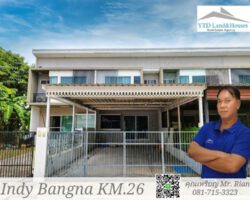 ขาย ทาวน์โฮม 2 ชั้น ในโครงการ Indy Bangna (Km.26)