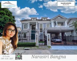 Super luxury house For Rent at Narasiri Bangna 280,000 Baht/Month (Fully furnished)