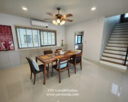 For Rent Centro Bangna, new design detached house next to Mega-Bangna 120,000 Baht/Month (Fully furnished).