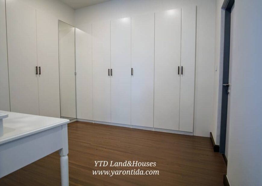 For Rent ​​​​The City Bangna, Luxury detached house, New project, Next to Mega-Bangna 130,000 Baht/month (Fully furnished)