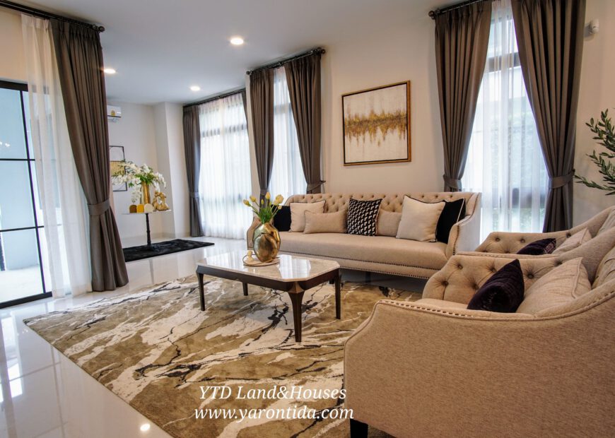 Luxury House for Rent Nantawan 2 Rama 9 Krungthepkreetha