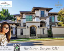 Luxury house for Rent at Nantawan Bangna KM.7 180,000 baht/month (unfurnished)