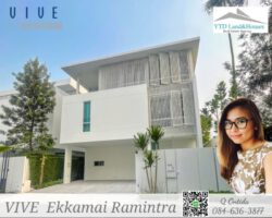 Luxury house for Rent VIVE Ekkamai Ramintra