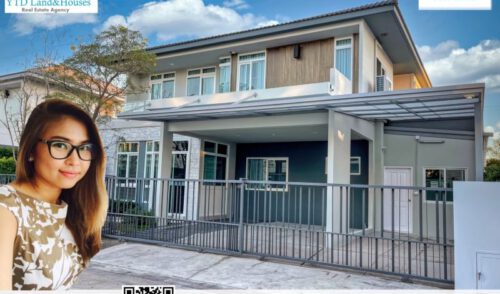 ให้เช่า บ้านเดี่ยว หมู่บ้านมัณฑนา บางนา-วงแหวน 130,000 บาท/เดือน (Fully furnished)
