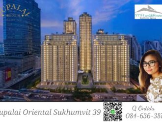 For Sale Supalai Oriental Sukhumvit 39 near BTS Phrom Phong and MRT Phetchaburi.