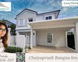House for Rent, CHAIYAPRUEK Bangna KM.15
