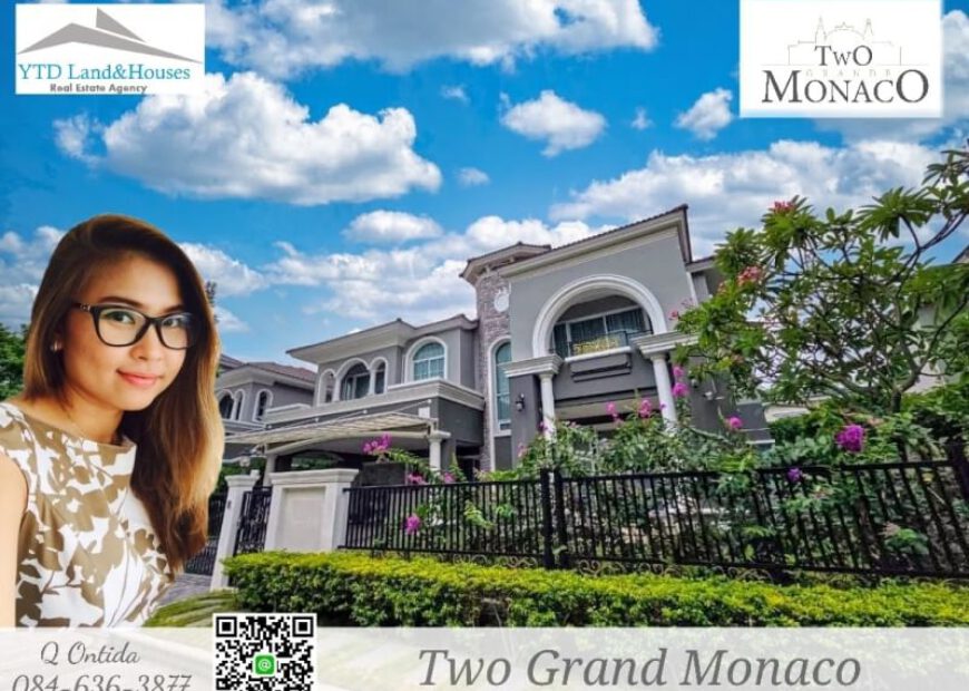 ให้เช่าบ้านเดี่ยว ทู แกรนด์ โมนาโค บางนา-วงแหวน 180,000 บาท/เดือน