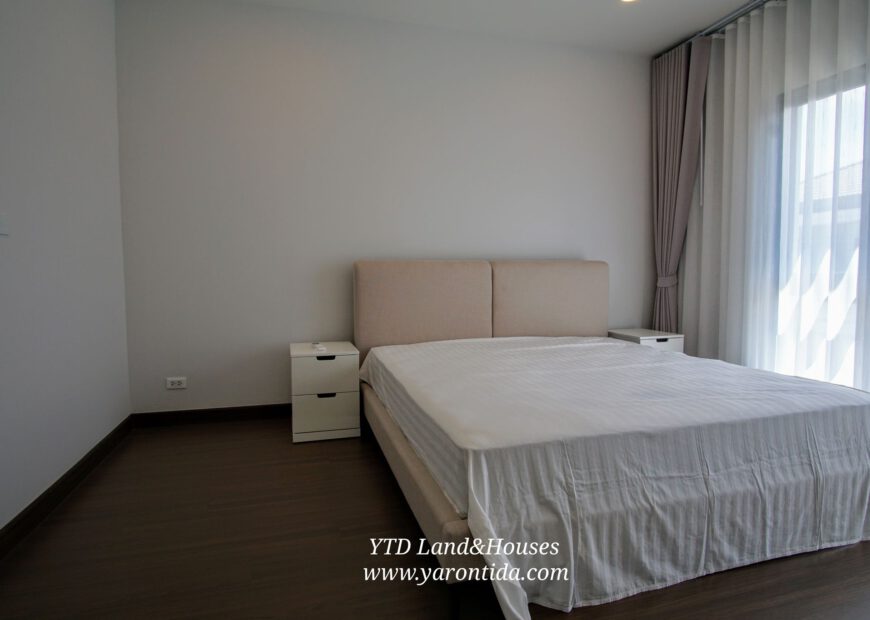 The City บางนา ไซส์ L บ้านเดี่ยวหรู โครงการใหม่ ติดเมกา-บางนา ให้เช่า (เฟอร์นิเจอร์ครบ)