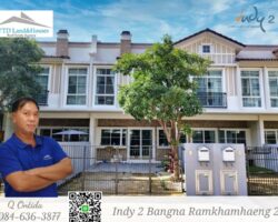 ให้เช่าทาวน์โฮม 2 ชั้น โครงการอินดี้ บางนา – รามคำแหง 2 อยู่ใกล้เมกาบางนา