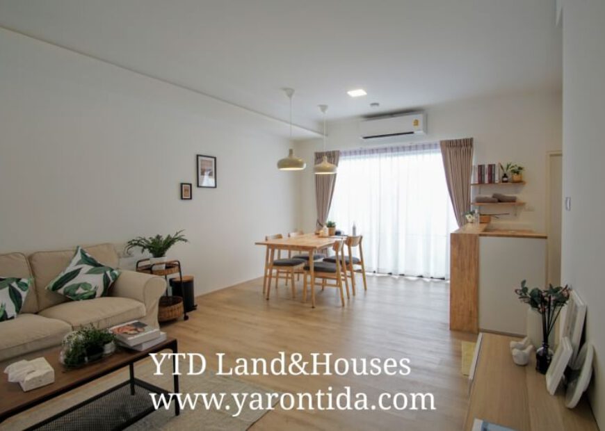 ให้เช่าทาวน์เฮ้าส์ใหม่ อินดี้ 5 บางนา กม7 (35,000 บาท ต่อเดือน)