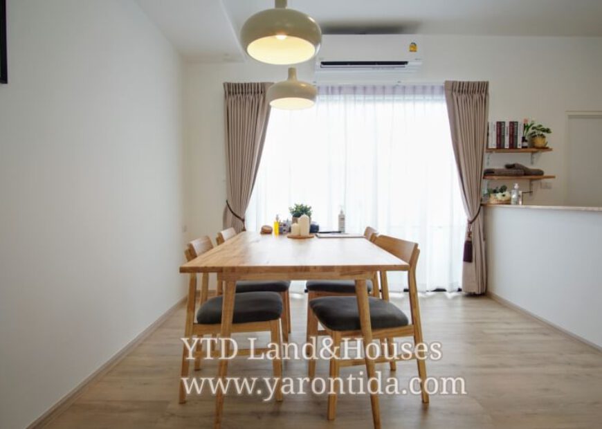 ให้เช่าทาวน์เฮ้าส์ใหม่ อินดี้ 5 บางนา กม7 (35,000 บาท ต่อเดือน)