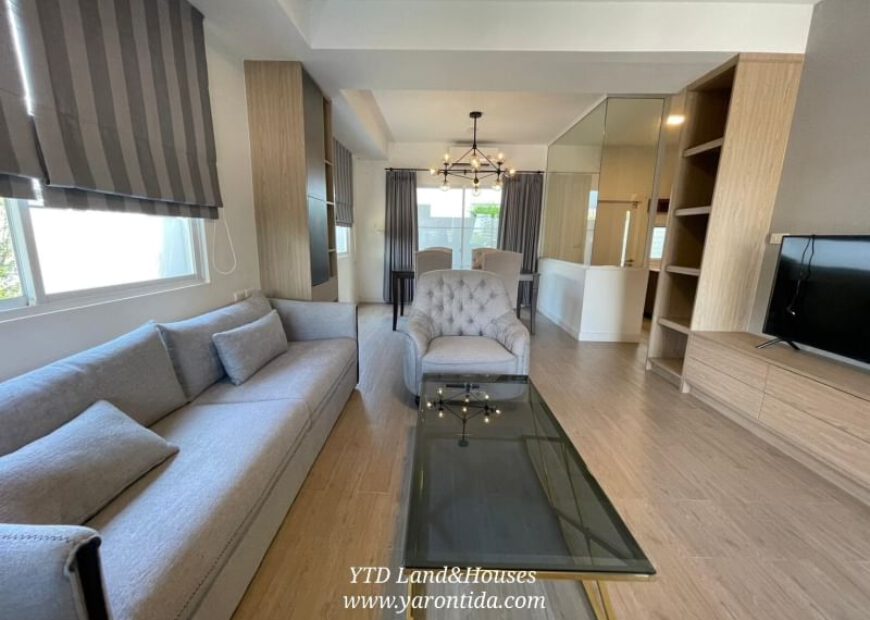 ให้เช่าทาวน์โฮม 2 ชั้น โครงการอินดี้ บางนา – รามคำแหง 2 อยู่ใกล้เมกาบางนา