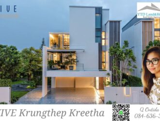 Luxury house for Rent VIVE Krungthep Kreetha