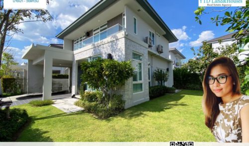 บ้านสวยให้เช่า มัณฑนา บางนา วงแหวน เฟอร์นิเจอร์ครบ