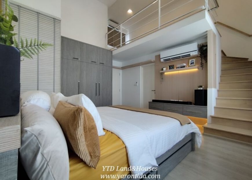 ให้เช่า ทาวน์โฮม 2 ชั้น ใกล้เมกา บางนา ทำเลดีที่สุดในย่านนี้ โครงการ Indy 2 บางนา-รามคำแหง 2 บ้านแปลงมุม